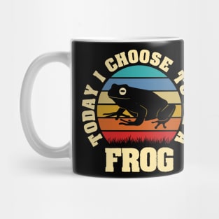 I like Frog Funny vintage lover Today I choose Frog Mug